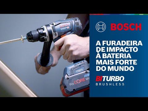 Parafusadeira Furadeira Impacto sem Bateria GSB 18V-150C Brushless Bosch 