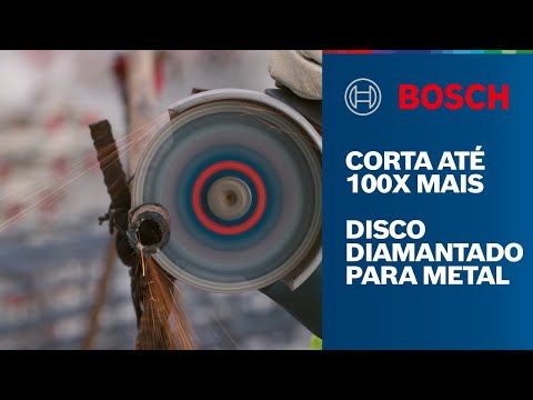 Disco Diamantado Bosch para Metal 115mm X-Lock