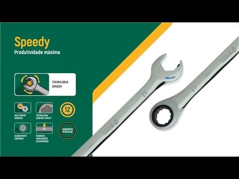 Chave Combinada Speedy Com Catraca de 15mm Sata