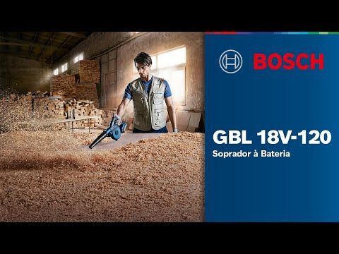 Soprador de Ar sem Bateria Bosch GBL 18V-120, 18V SB, 270km/h