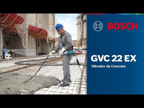 Vibrador de Concreto Bosch GVC 22 EX 2200W 220V com 1 Mangote