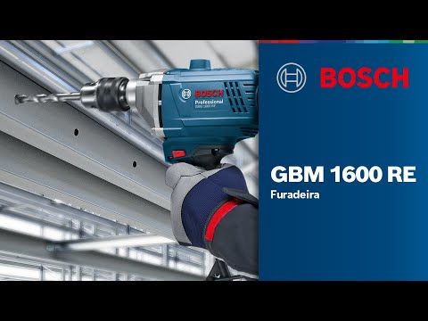 Furadeira sem Impacto Bosch GBM 1600 RE 850W 220V