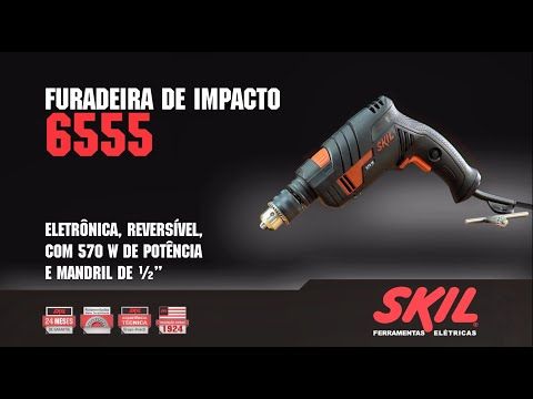 Furadeira de Impacto Skil 6555 570W 220V