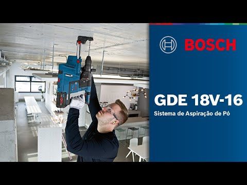 Sistema de aspiração de pó Bosch para martelete GDE 18V-16