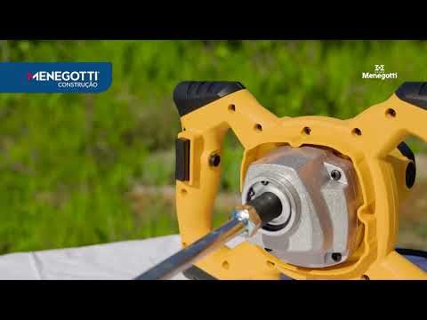 Misturador Elétrico Para Argamassa MEL1200 1200W 220V Menegotti 