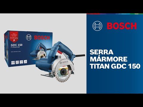 Serra Mármore a Seco GDC 150 TITAN 1500W 220V Bosch