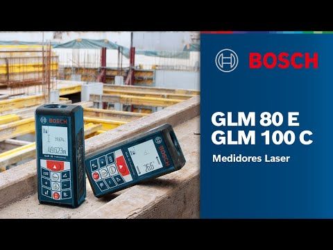 Trena Laser até 80M GLM-80 com Bolsa de proteção Bosch 