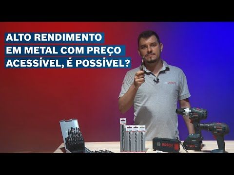 Broca para Metal Bosch Aço Rápido HSS-PointTeQ 11,5mm