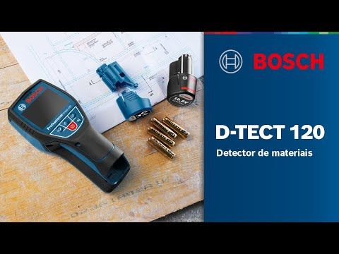 Detector e scanner de parede Bosch D-TECT 120