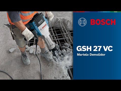 Martelo Demolidor Rompedor Bosch GSH 27 VC 220V 