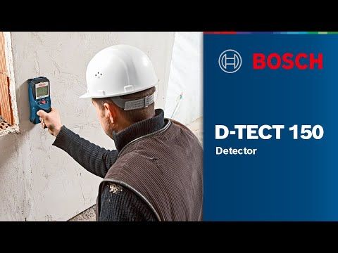 Detector e Scanner de Parede Bosch D-TECT 150