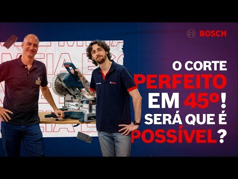 Serra Meia Esquadria Telescópica GCM 254 D 220V + Disco Bosch