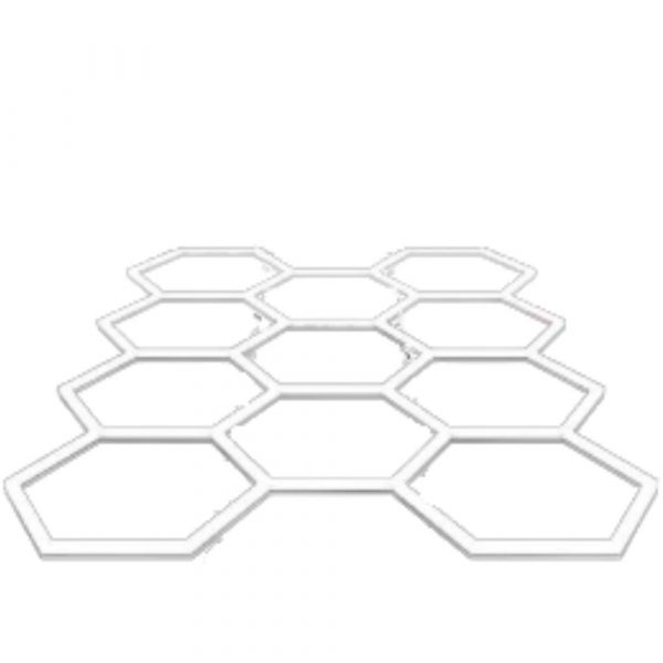 Iluminação em Led Hexagonal com 11 Células CRI loading=