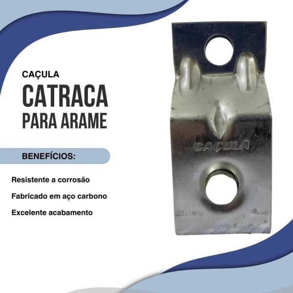 Catraca Para Arame Estufas e Emendas CAL-100 Caçula