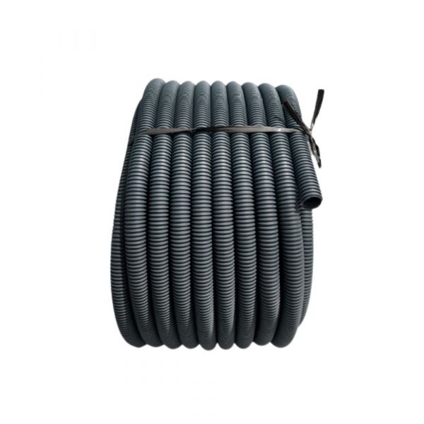 1 Metro de Tubo Pead para Drenagem Kanadren SW DN160 Cinza Kanaflex