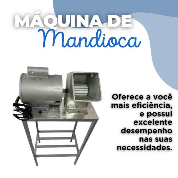 Máquina De Ralar Mandioca Motor 1/2