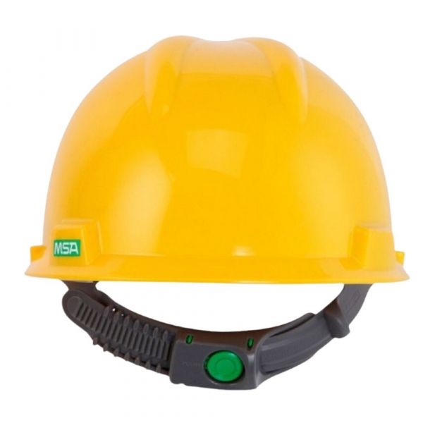 Capacete A/F Com Jugular Amarelo MSA