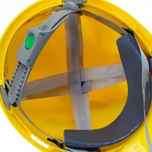 Capacete A/F Com Jugular Amarelo MSA