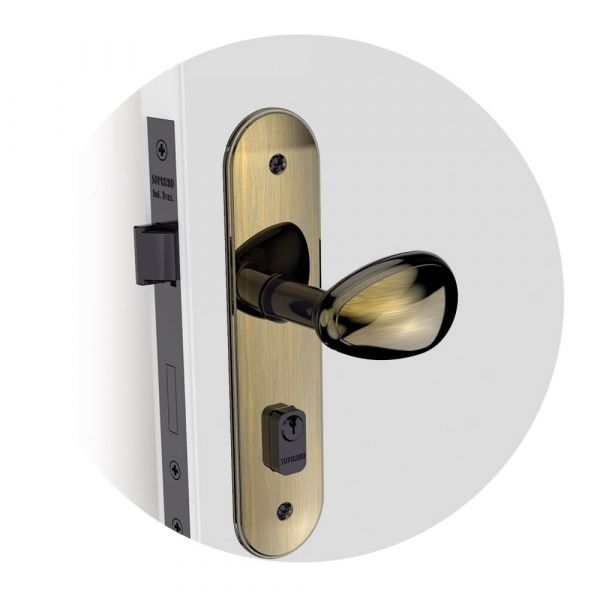 Fechadura Bora Golf Externa - Soprano 03001.0750.15