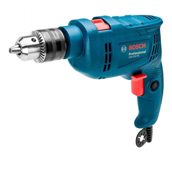 Furadeira de Impacto Bosch GSB 550 550W 220V 34 Acessórios