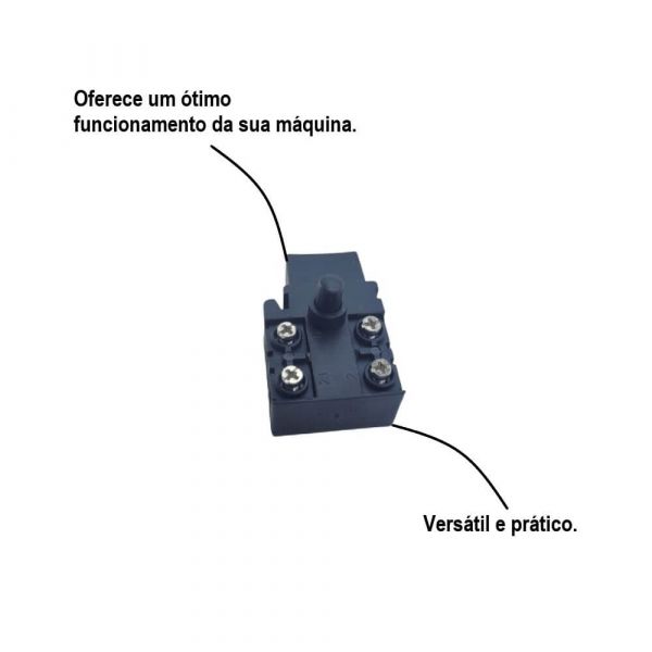 Interruptor Para Serra Mármore Gdc 14-40 Bosch