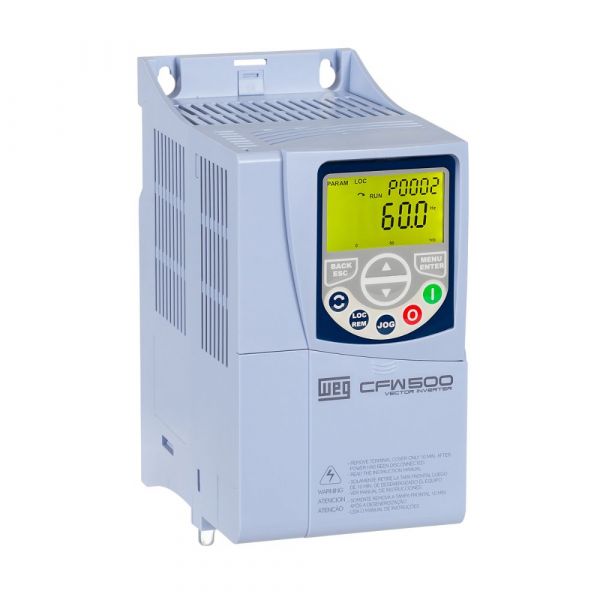 Inversor de Frequência Trifásico CFW500 5,0Cv 16,0A 220V Weg