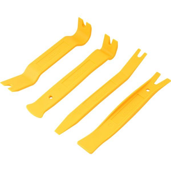 Jogo de Espátulas de Nylon Com 4 Peças - Vonder