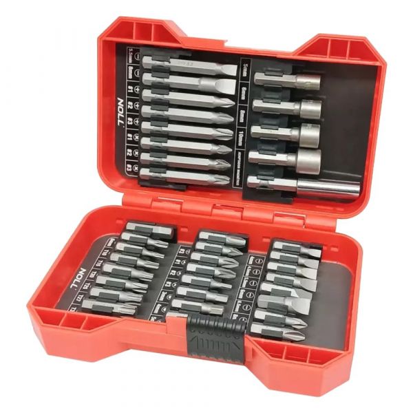 Jogo de Bits/Ponteiras e Soquetes 37 Peças Noll