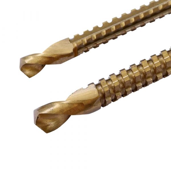 Jogo de Brocas Serra Titânio 3 a 8mm 6 Peças Rocast