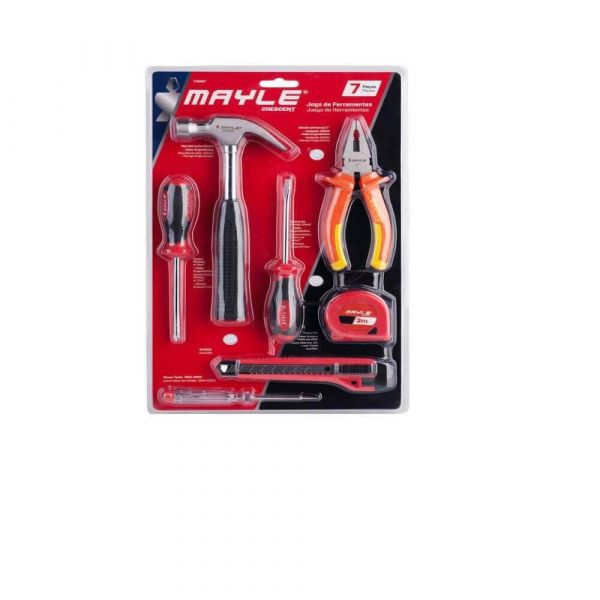 Jogo De Ferramenta 7 Peças Mayle 110007