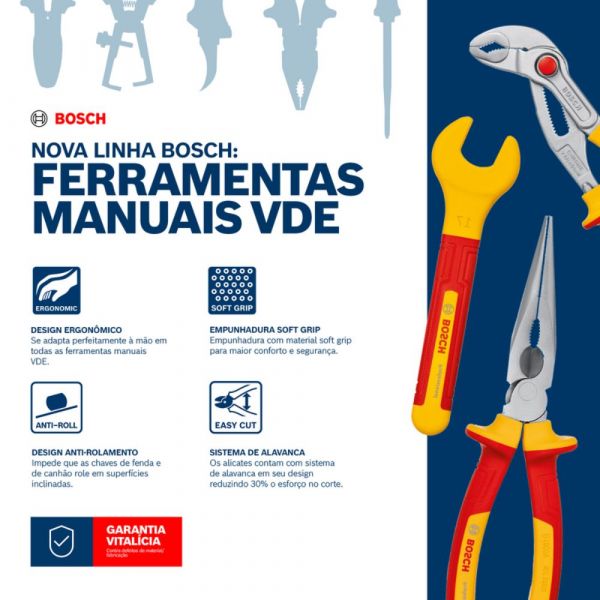 Jogo de Ferramentas Misto VDE 5 Peças Bosch