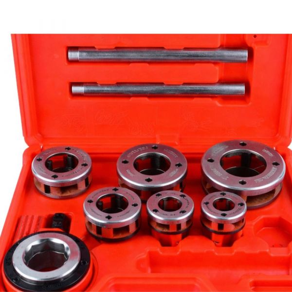 Jogo de Tarraxa Manual Super Cut 1/2 Pol. a 2 Pol. NPT 70905X Rothenberger