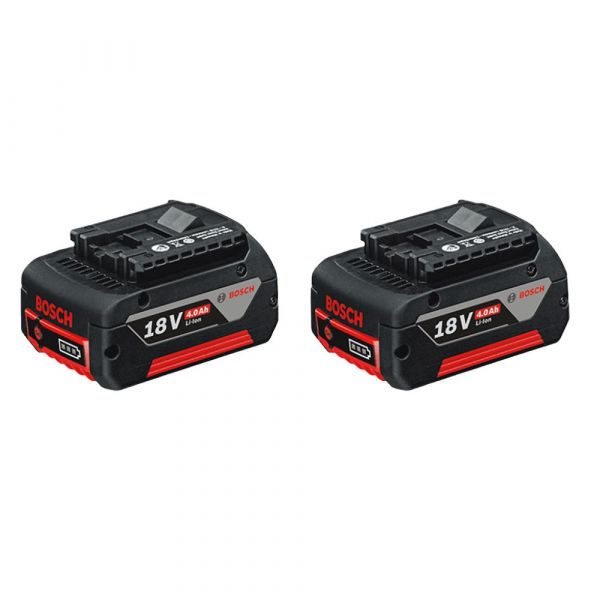 Kit Chave de Impacto GDS 18V-450 PC + 2 Baterias GBA 18V 4Ah + Carregador GAL 18V-40 Bosch