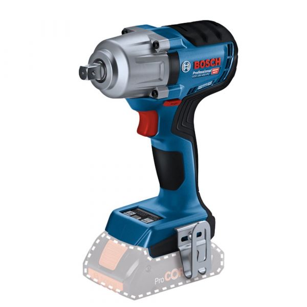 Kit Chave de Impacto GDS 18V-450 PC + 2 Baterias GBA 18V 4Ah + Carregador GAL 18V-40 Bosch