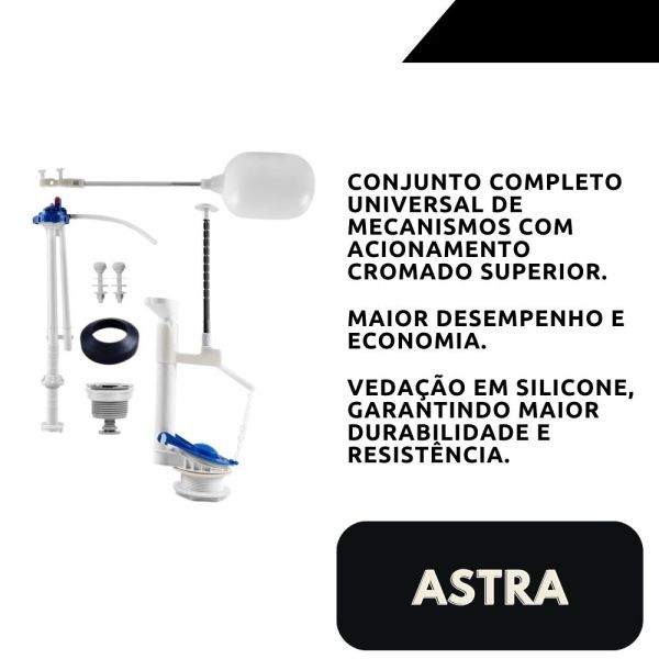 Kit Completo Universal com Acionamento Superior Astra