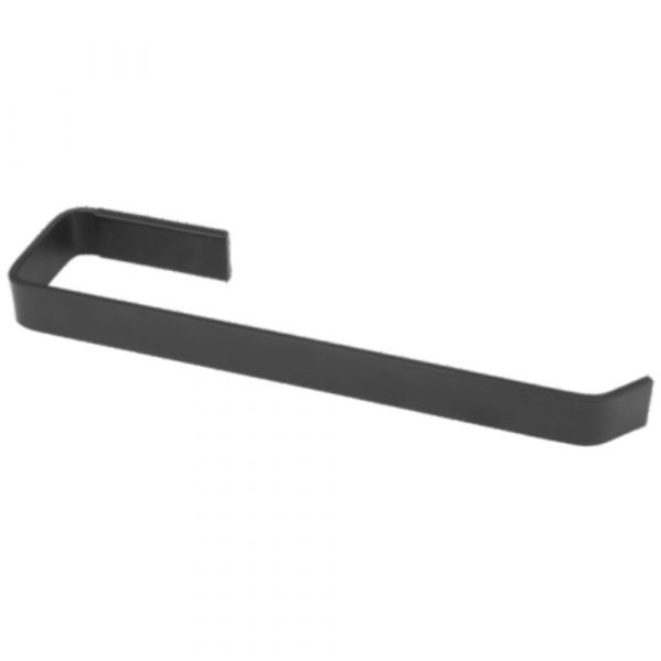 Kit de Acessórios para Banheiro Square Black 5 Peças Metais Premium