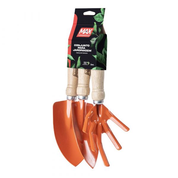 Kit Jardim 3 Peças MAX