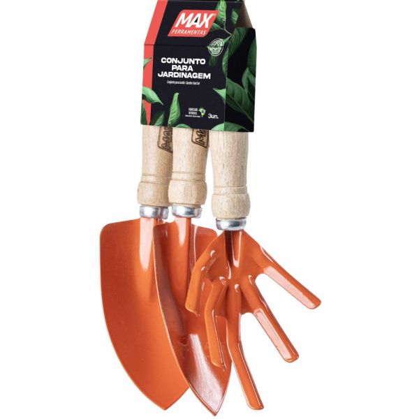 Kit Jardim 3 Peças MAX