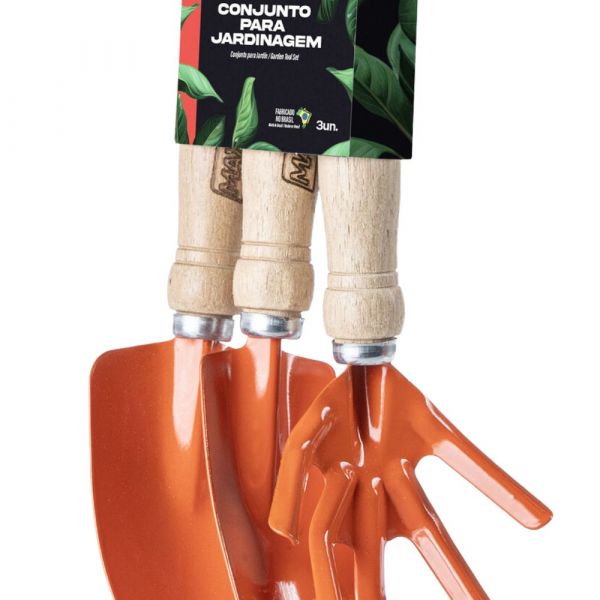 Kit Jardim 3 Peças MAX