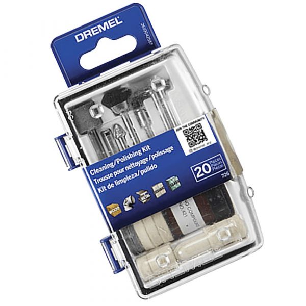 Kit para Limpar e Polir 726 26150726AA Dremel 