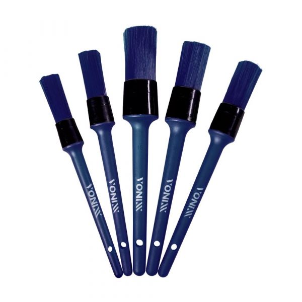 Kit Pincéis Limpeza Detalhada Externa 5 Unidades Vonixx