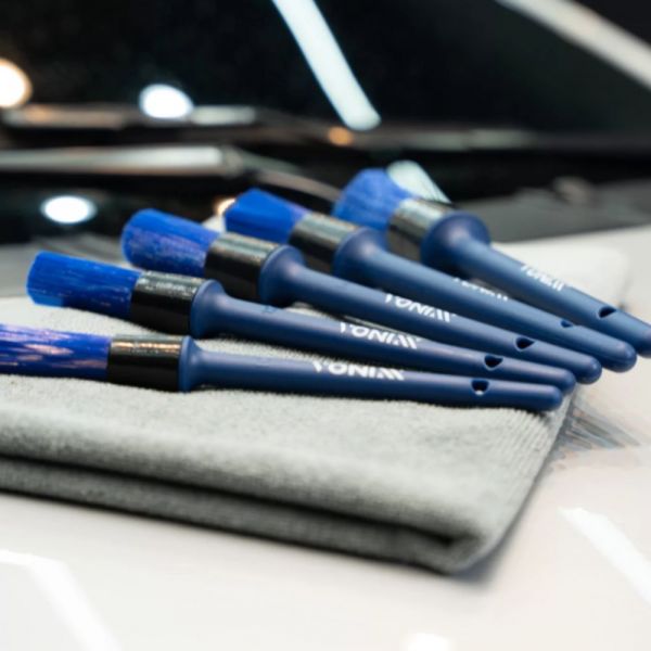 Kit Pincéis Limpeza Detalhada Externa 5 Unidades Vonixx