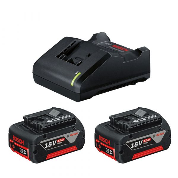 Kit Serra Sabre GSA 185-LI 18V +  2 Baterias GBA 18V 4Ah + Carregador GAL 18V-40 Bosch