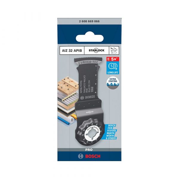Lâmina de Corte por Imersão 32mmx50mm Multistarlock PRO AIZ 32 APIB Bosch