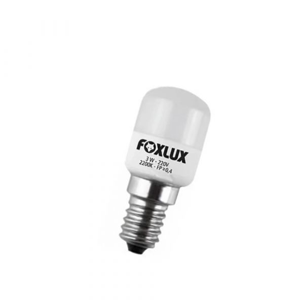Lâmpada Led Para Geladeira 3W/220V E-14 Foxlux