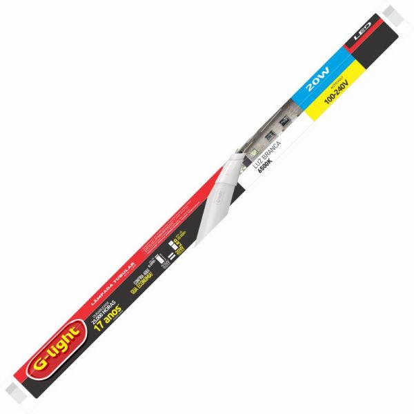 Lâmpada LED Tubular Ence Autvolt T8 6500K 20W G-Light