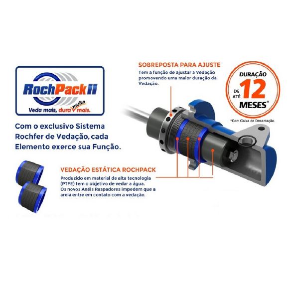 Vedação Rochpack PB-70/MS-4/MSG-70D Rochfer