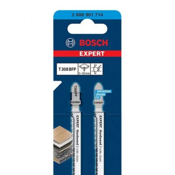 Lâmina para Serra Tito Tico Madeira Expert Hardwood Clean T308BFP com 2 Peças Bosch