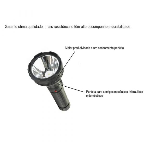Lanterna 1 Led Bivolt 5W Original Tributos