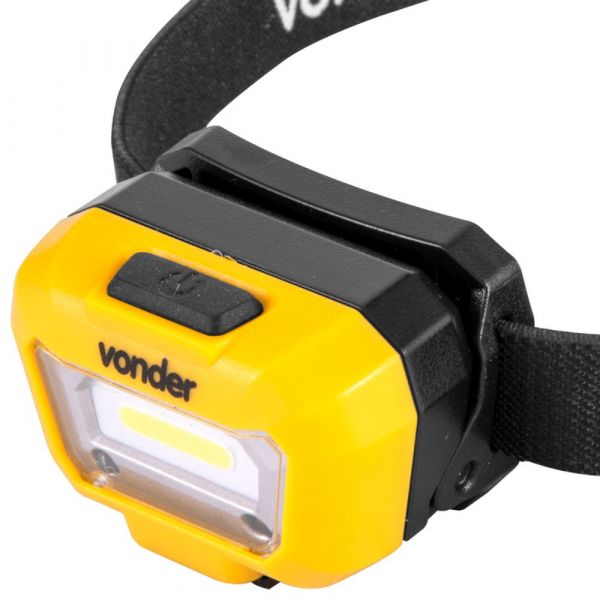 Lanterna para Cabeça LED COB LCV 200 Vonder